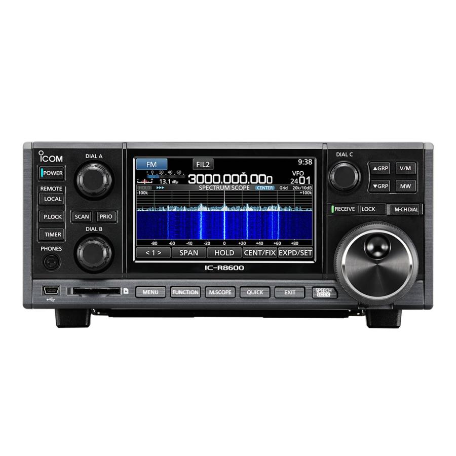 IC-R8600#11 アイコム コミュニケーションレシーバー 10kHz〜3GHz(一部周波数帯を除く) | ICOM | 01