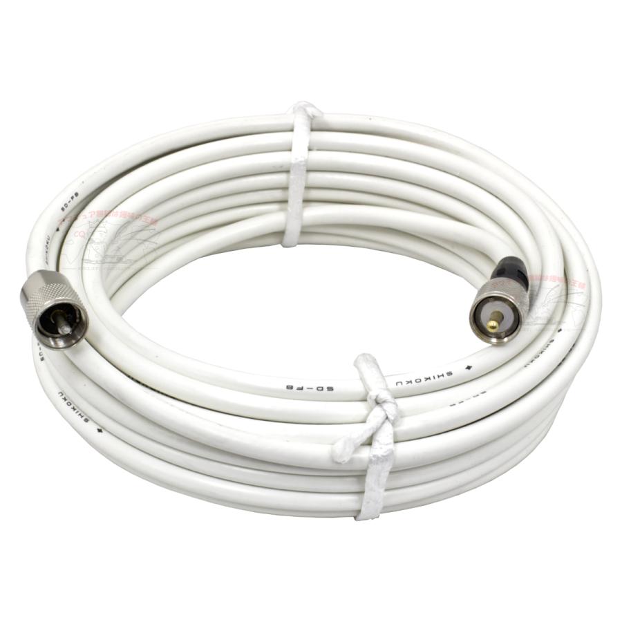 MP-MPX 5D-FB 10m ホワイト 高周波同軸ケーブルセット 四国電線 L-10 |  | 01