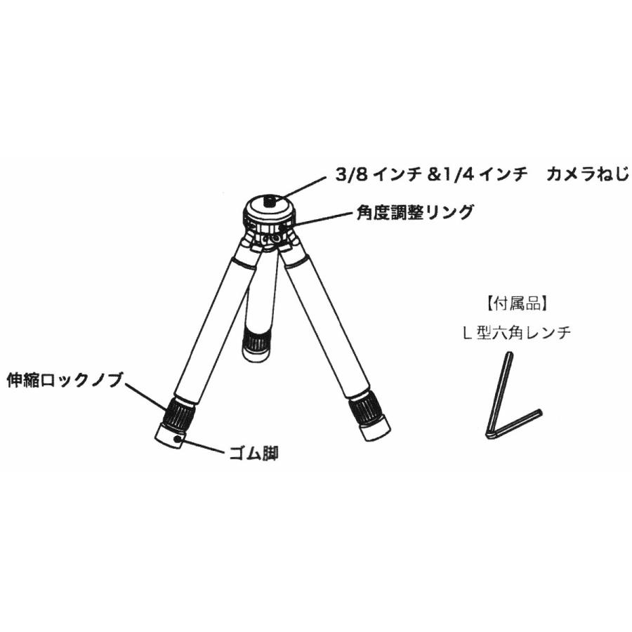 TRP ダイヤモンド TRS3用取付三脚 カメラ三脚取付金具 TRS3、TRS3Gに最適！ | 第一電波工業 | 05