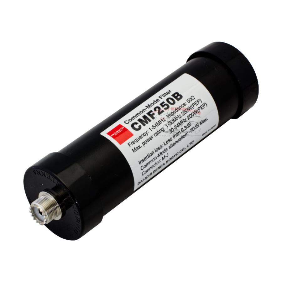 CMF250B ダイヤモンド 1〜54MHz帯 高性能コモンモードフィルター 耐入力：250W PEP（1-30MHz）200W PEP（30-54MHz） | 第一電波工業 | 01