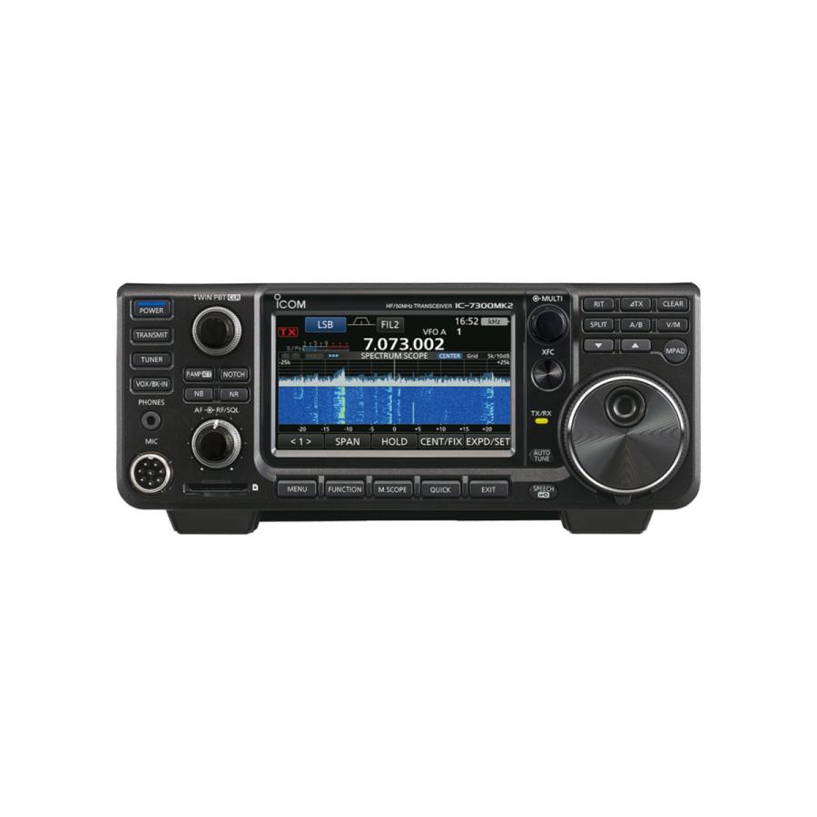 アマチュア無線 IC-7300MK2M アイコム HF+50MHz SSB/CW/RTTY/AM/FM 50Wトランシーバー | ICOM | 01