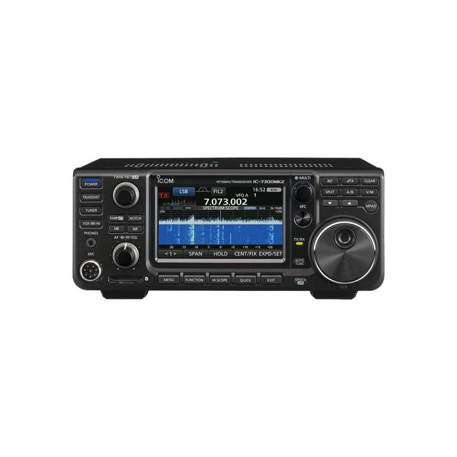 アマチュア無線 IC-7300MK2M アイコム HF+50MHz SSB/CW/RTTY/AM/FM 50Wトランシーバー | ICOM | 02