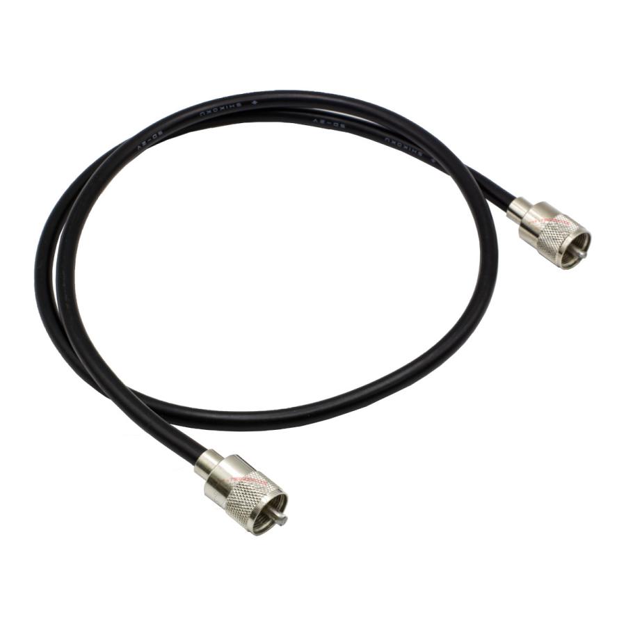 MP-MP 中継・延長用同軸ケーブルセット 5D-2V 四国電線 黒 L-1 全長 1m |  | 01