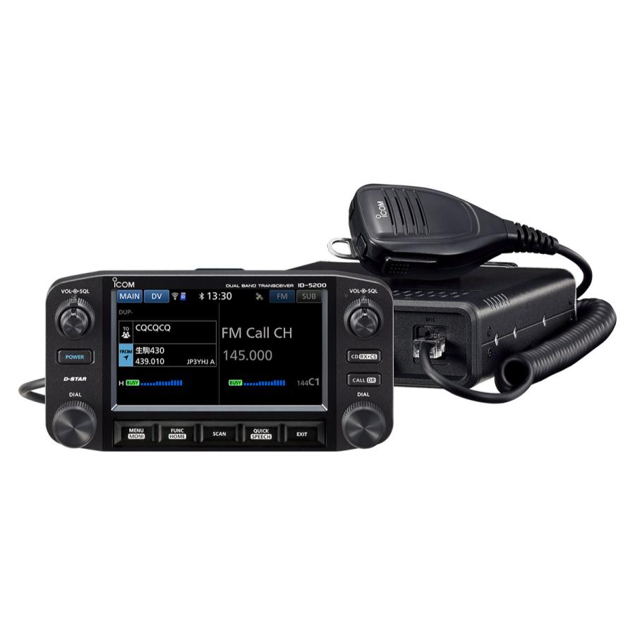 アマチュア無線 ID-5200 アイコム 144/430MHz デュアルバンド 20W デジタルトランシーバー | ICOM | 01