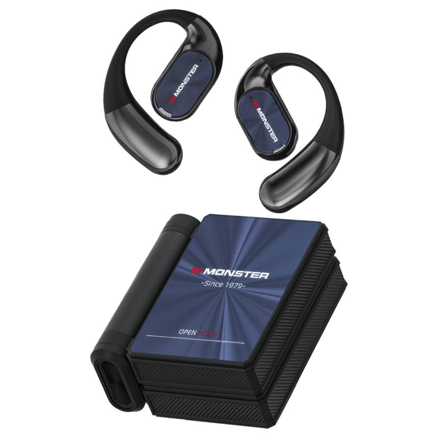 MH22248(BK)ブラック MONSTER Bluetoothイヤホン Open Ear AC530 | MONSTER（オーディオ） | 01