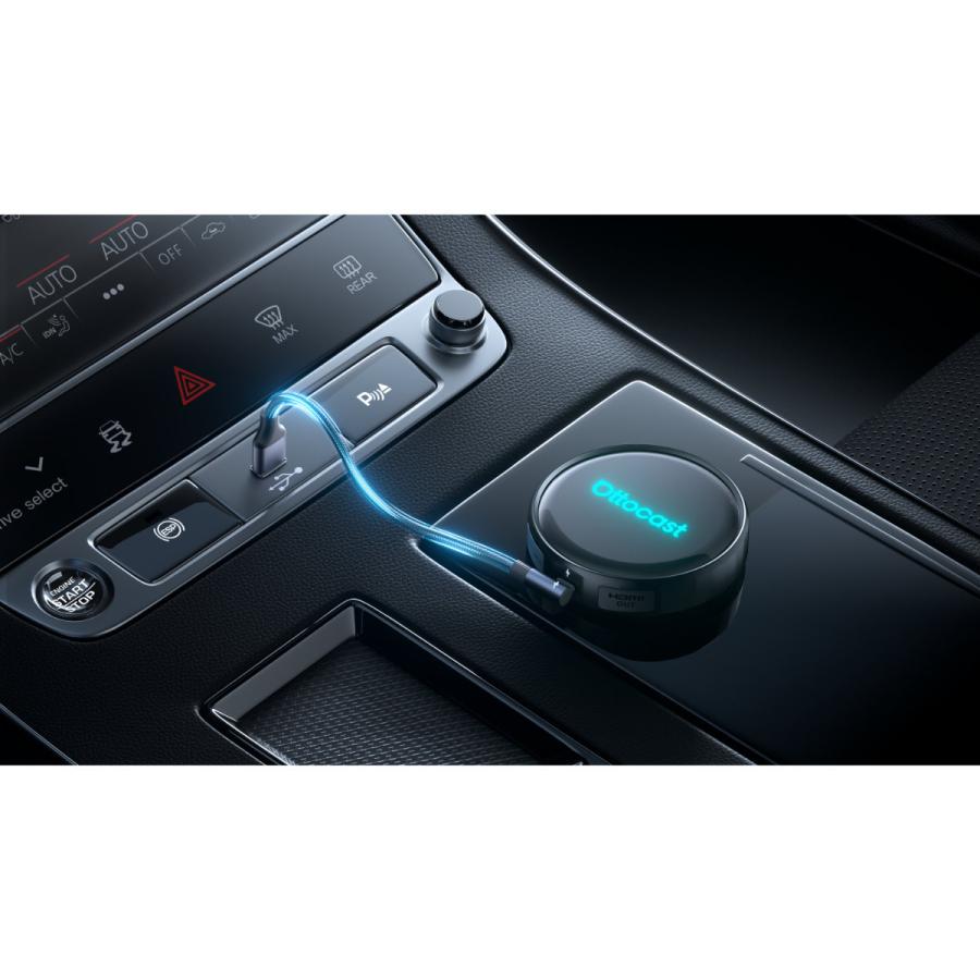 PCS61-TJ オットキャスト Ottocast OTTOAIBOX P3 Pro HDMI出力端子搭載 Android13.0 HDMI出力/8GB+128GB/GPS内蔵 CarPlay AI Box Android アダプター | ottocast | 10