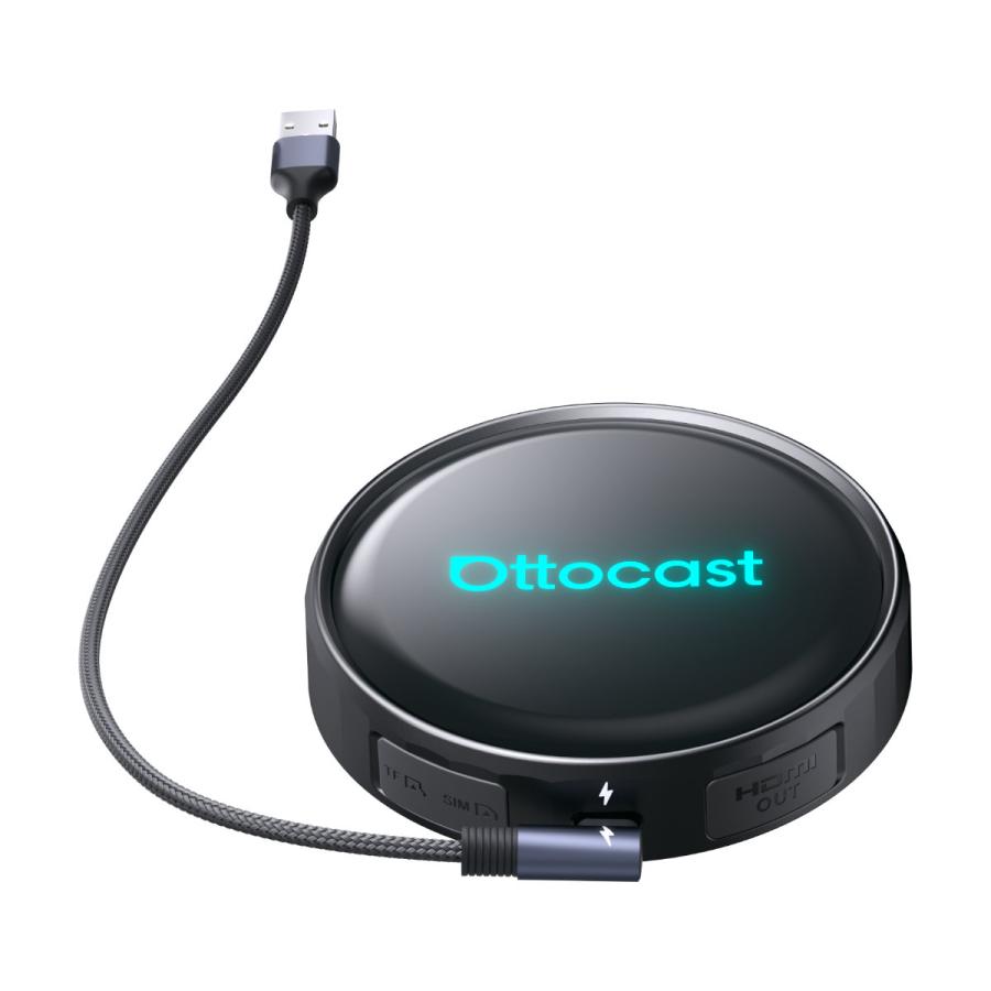PCS61-TJ オットキャスト Ottocast OTTOAIBOX P3 Pro HDMI出力端子搭載 Android13.0 HDMI出力/8GB+128GB/GPS内蔵 CarPlay AI Box Android アダプター | ottocast | 04