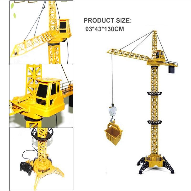 ワクワクと楽しさが止まらない 重機系リモコン操作できる巨大タワークレーン 人気おすすめの子供用おもちゃ玩具 旋回上下可能 ラジコン 趣味 プレゼント Omocha 41 D C Select 通販 Yahoo ショッピング