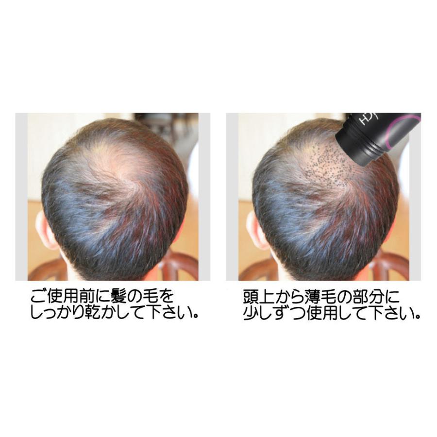 薄毛をカバー おすすめ簡単増毛パウダー 男女兼用 振りかけるタイプ 頭頂部などの薄毛の悩み解消に 髪用カバーアップパウダー Ush 3 D C Select 通販 Yahoo ショッピング