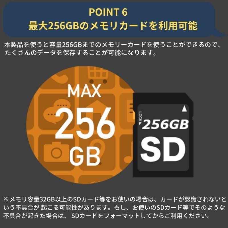 iPhone iPad SD カードリーダー アイフォン Lightning MicroSD tf カード 写真 ビデオ 転送 バックアップ office 読み取り usb 4in1 アイフォン データ移動｜dct-shop｜08