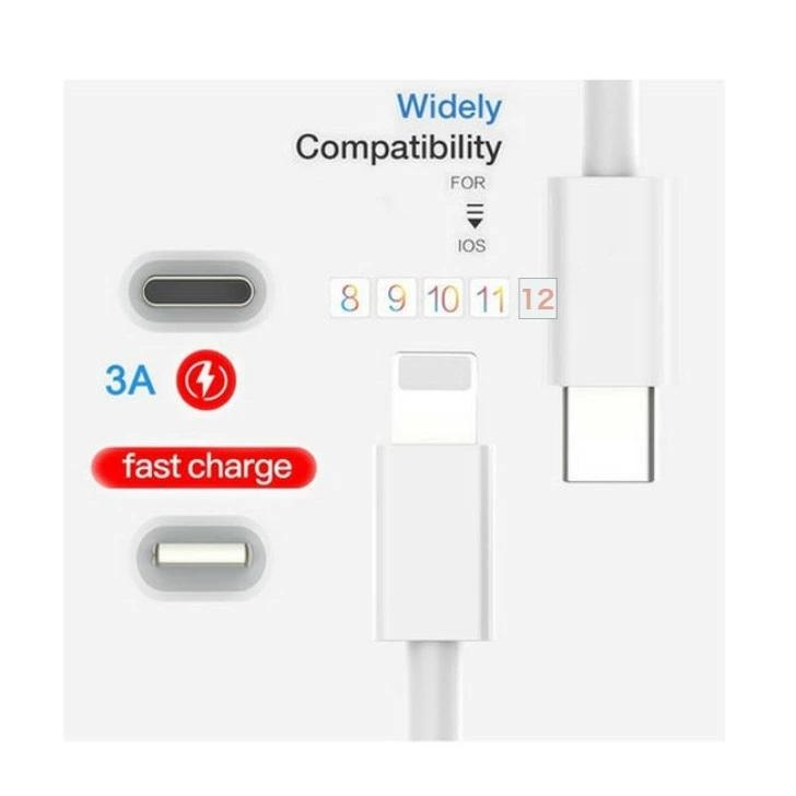 Type-C USB QC3.0急速充電器 Type-c to iPhone/iPad用