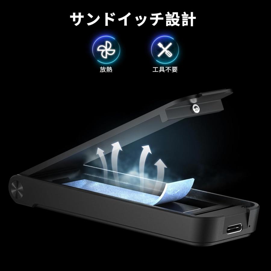 M.2 NVME SSDエンクロージャー FIDECO SSD 外付けケース USB 3.2 Gen