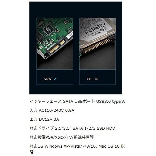 FIDECO HDDクローンスタンド高速USB3.0対応 HDDスタンド ストーレジ・クローン・USBハブ・クイックチャージ 4in1機能付 Y842H｜dct-shop｜18
