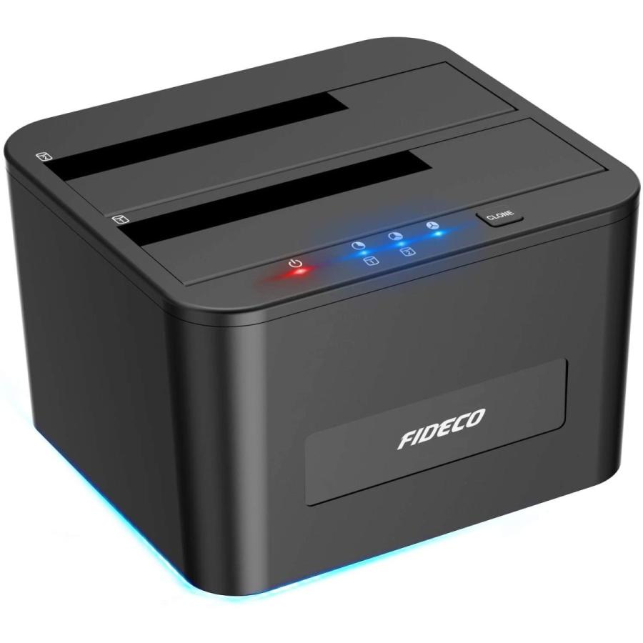 FIDECO HDDスタンド USB3.0接続 2.5型/3.5型 SATA HDD/SSD対応 FIDECO HDDスタンド USB3.0接続 2.5型/3.5型 SATA HDD/SSD対応