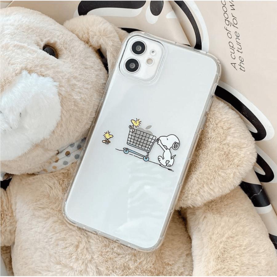 お得な情報満載 Iphone スヌーピー クリア ケース キャラクター スマホケース アイフォン あいふぉん ショッピングカート 13 13mini 12 12mini 11 11pro Xr Xs X 8 7 Aynaelda Com