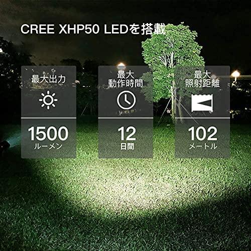 ThruNite (スルーナイト)T1 LEDハンディライト懐中電灯 EDC小型軽量 USB充電式 フラッシュライト CREE XHP50 LED搭載｜dd-world｜05