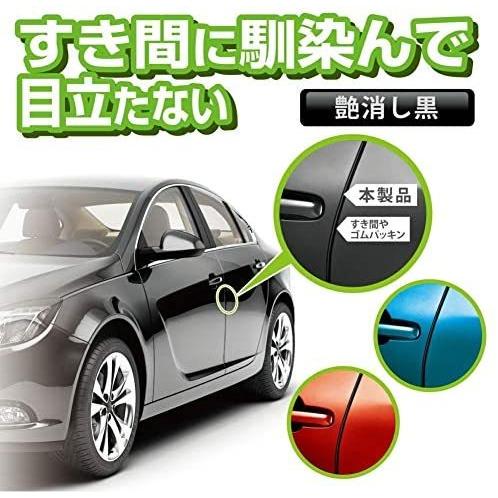 自動車 選べる２個セット カーメイト 車用 モール ドアモール ドアエッジプロテクター 目立たない 艶消し 黒 スリムタイプ 3m ドア2枚分 Cz495 6mpj424xjk Www Kbdav Ac In