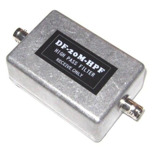 DF-20M-HPF 受信専用ハイパスフィルター 20MHz以下を減衰させ DF-20M-HPF 受信専用ハイパスフィルター 20MHz以下を減衰させ
