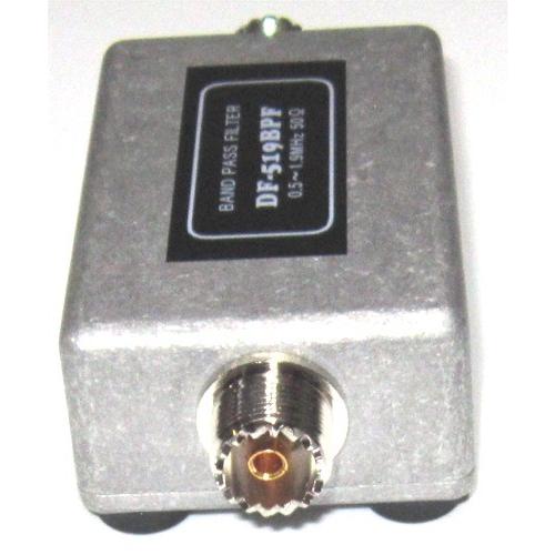 DF-519BPF AM放送帯500KHz〜1900KHz通過させる受信専用バンドパス