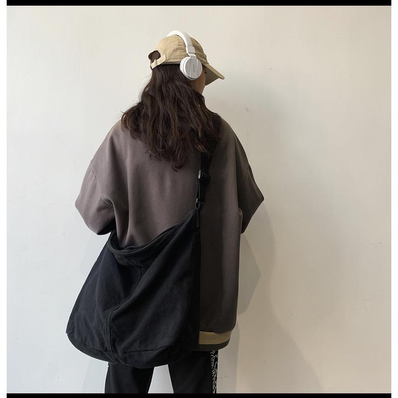 バック　ショルダーバック　デカバック　鞄　キャンバス　旅行バック　スポーツ　肩掛け　ユニセックス　大容量　買い物バック　マザーズバック | ブランド登録なし | 14