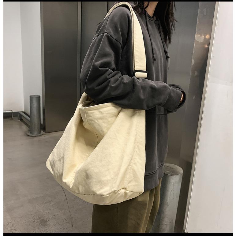 バック　ショルダーバック　デカバック　鞄　キャンバス　旅行バック　スポーツ　肩掛け　ユニセックス　大容量　買い物バック　マザーズバック | ブランド登録なし | 06