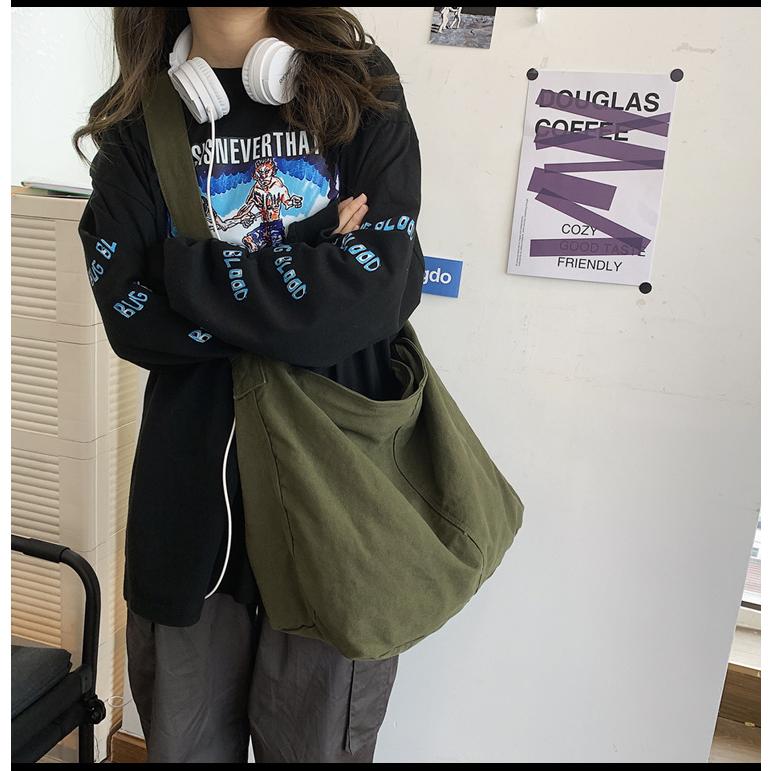 バック　ショルダーバック　デカバック　鞄　キャンバス　旅行バック　スポーツ　肩掛け　ユニセックス　大容量　買い物バック　マザーズバック | ブランド登録なし | 12