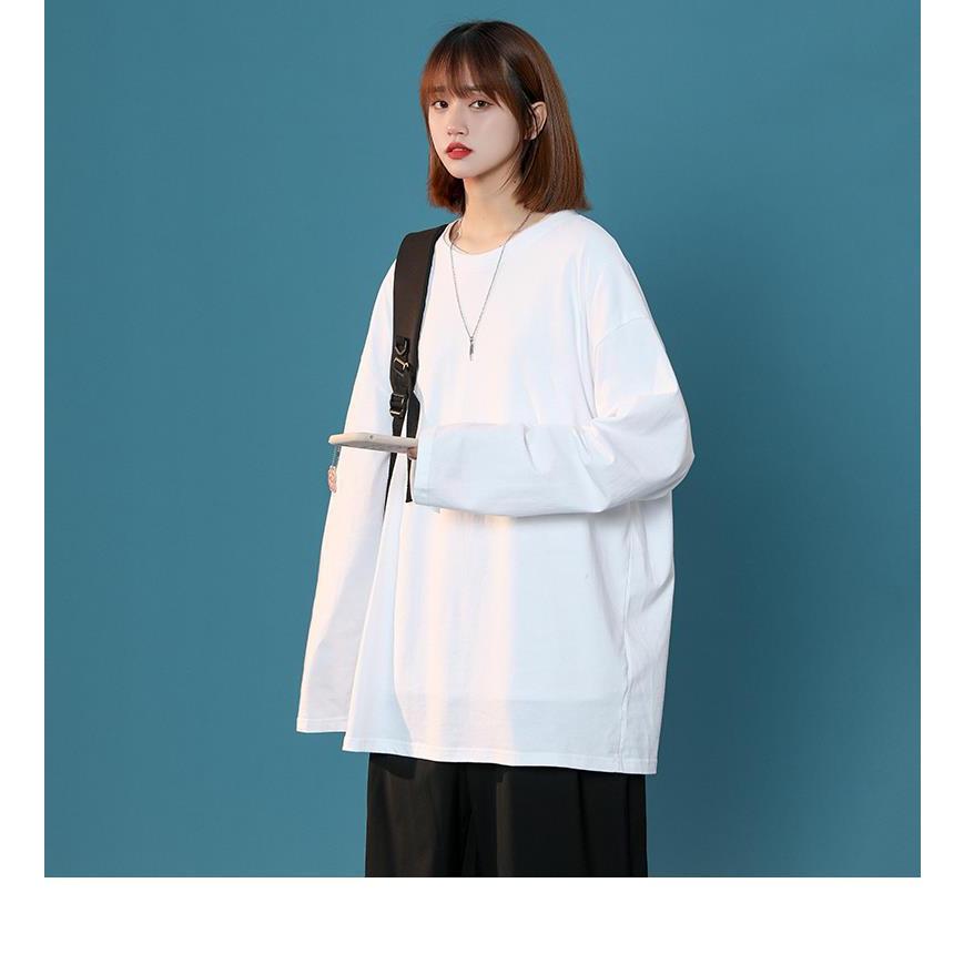 シンプルｔシャツ  長袖  ロンティー レディース 無印 カットソー 無地 ロンt おしゃれ 運動 ジム トレーニング　部屋着 定番 公園  ゆったり | ブランド登録なし | 04