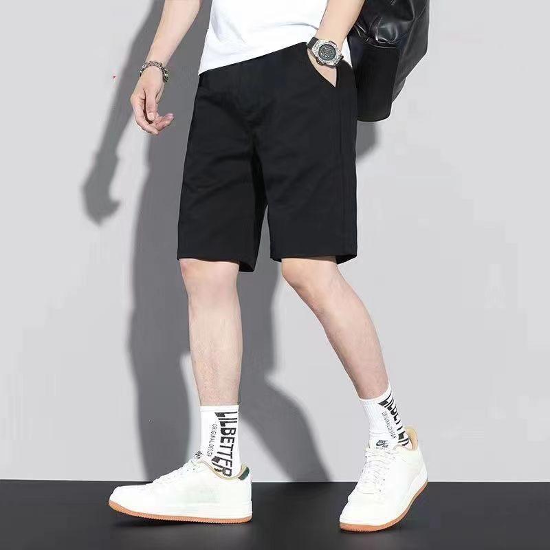 ショートパンツ 　ハーフパンツ　メンズ おしゃれ　トレーニング　イージーパンツ 短パン 部屋着　無地 夏用　春用 黒　公園　定番　リラックス | ブランド登録なし | 03