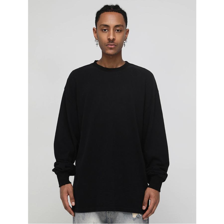 ｔシャツ　長袖　無地　メンズ　ロンt　コットン　白Ｔ　ゆったり　厚い　春　秋　シンプル　カジュアル　大きいサイズ | ブランド登録なし | 10