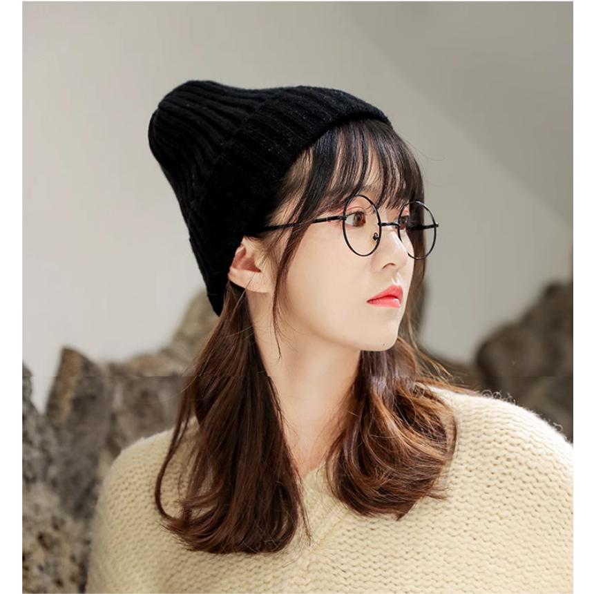 ニット帽　帽子　オシャレ　レディース　メンズ　子供　 ユニセックス　シンプル　ベーシック　暖かい　フリー　秋　冬　春　公園　黒　グレー | ブランド登録なし | 06