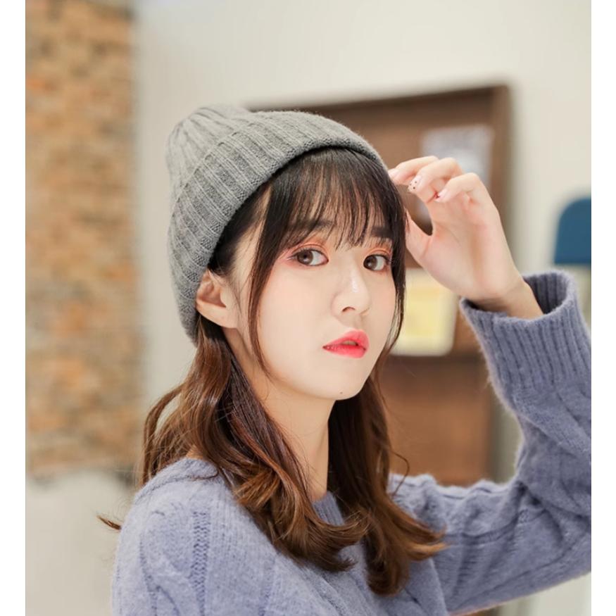 ニット帽　帽子　オシャレ　レディース　メンズ　子供　 ユニセックス　シンプル　ベーシック　暖かい　フリー　秋　冬　春　公園　黒　グレー | ブランド登録なし | 08