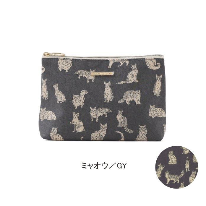BASICポーチL　リバティプリント　18×12×5.5cm 【フローレットロンドン】 |  | 08