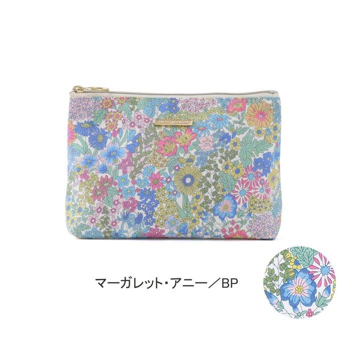 BASICポーチL　リバティプリント　18×12×5.5cm 【フローレットロンドン】 |  | 09
