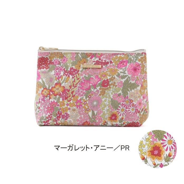 BASICポーチL　リバティプリント　18×12×5.5cm 【フローレットロンドン】 |  | 10