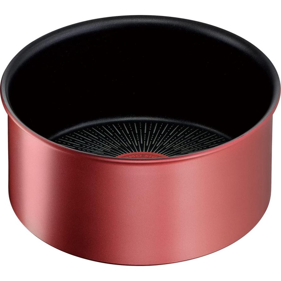 ティファール 片手鍋 ソースパン 16cm インジニオ・ネオ IHルージュ・アンリミテッド IH対応 L38328 の商品画像