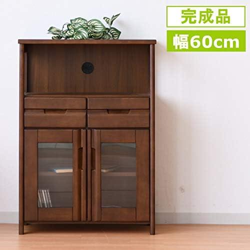 電話台 FAX台 TEL台 完成品 ルーター収納 幅60cm シンプル 木製