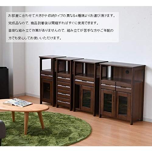 電話台 FAX台 TEL台 完成品 ルーター収納 幅60cm シンプル 木製