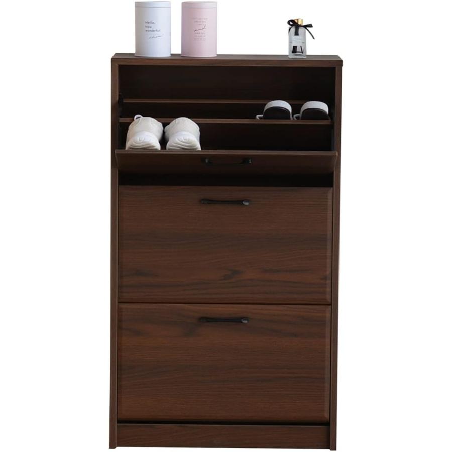 31122 サブリナ BR 3段シューズラック シューズラック シューズ