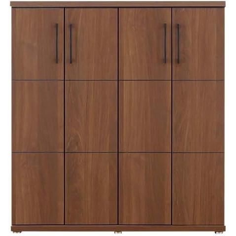 完成品】 88035 ロード（BR） 105L 靴箱 下駄箱 シューズボックス 棚