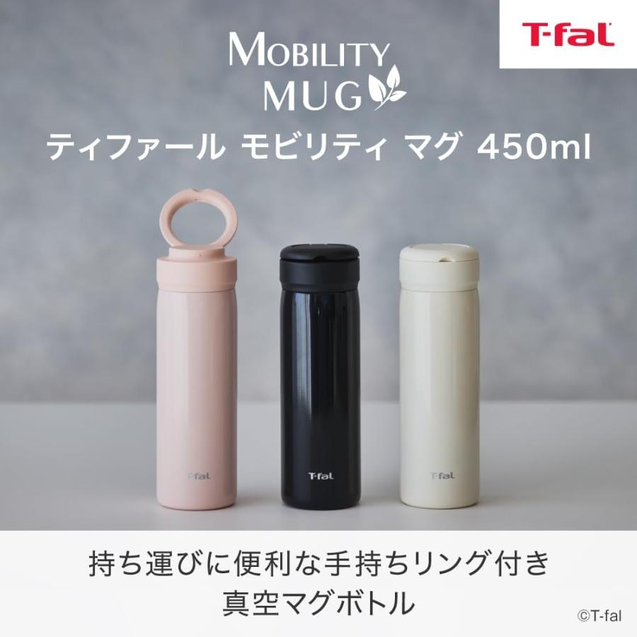T-fal（ティファール） 水筒 ステンレス 450ml 保温 保冷 茶こし付き