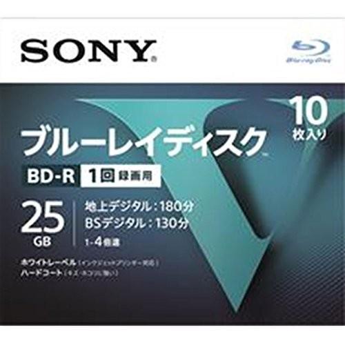 ソニー SONY 25GB 4倍速10枚 10BNR1VLPS4 BD-R BDR｜ddshop