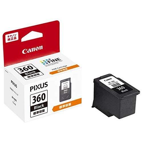 Canon 純正 インクカートリッジ ブラック BC-360｜ddshop