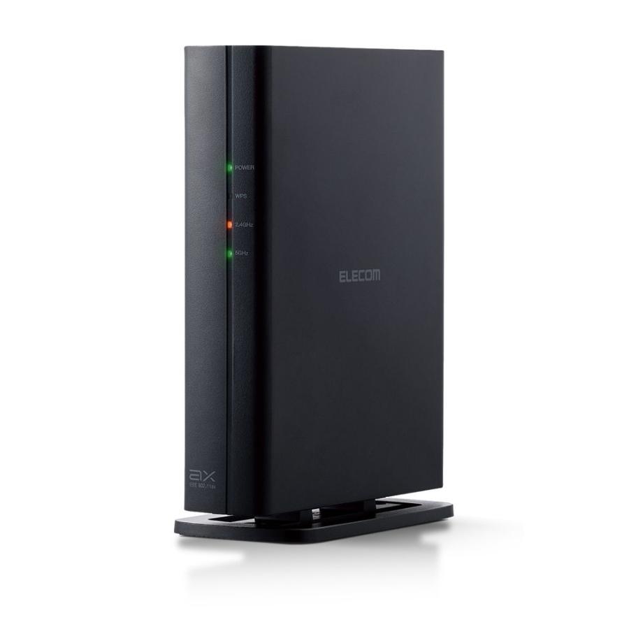ELECOM（エレコム） ELECOM WiFi 無線LAN ルーター WiFi6 1201+300Mbps