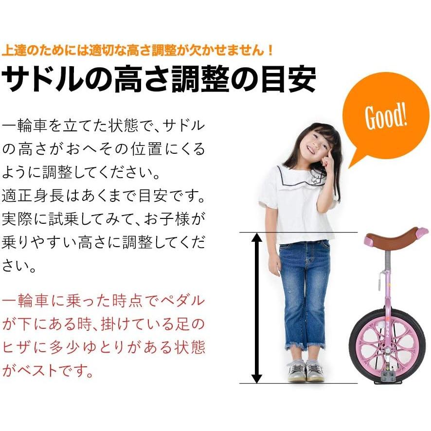 21Technology 一輪車 16インチ スタンド付き IR160 パールピンク 子供