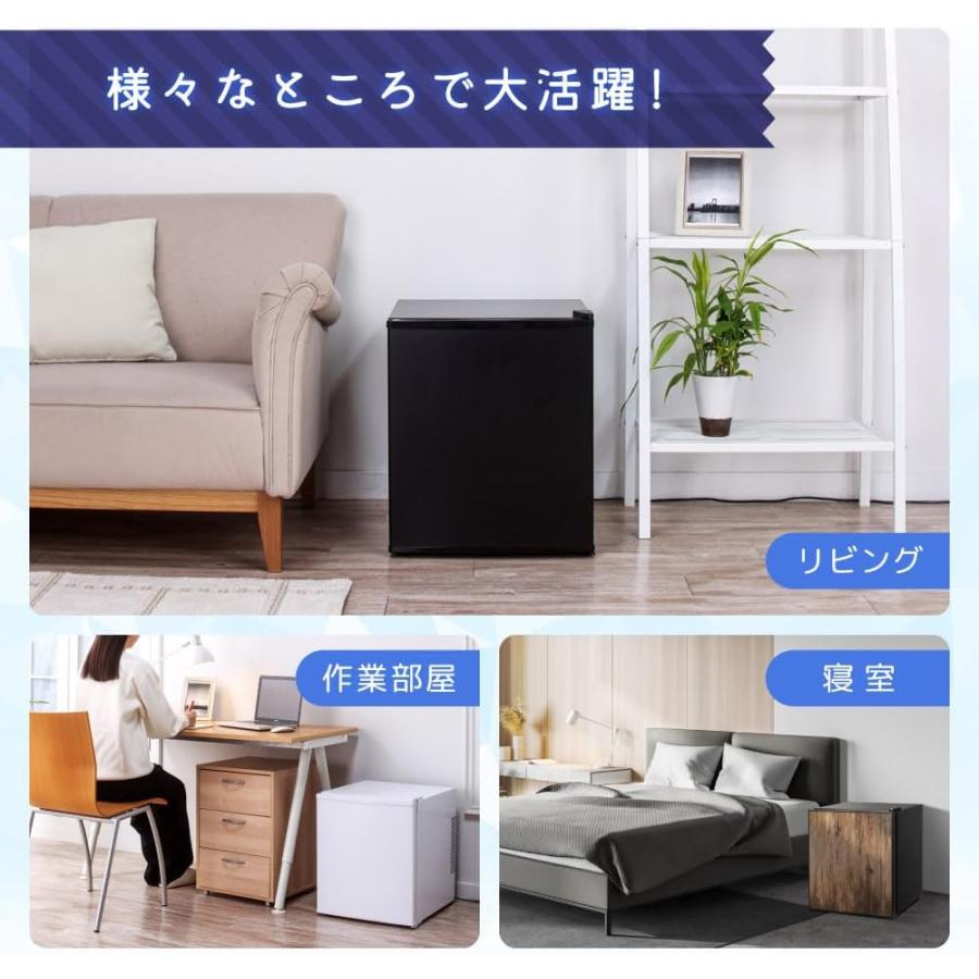 MAXZEN（マクスゼン） 冷蔵庫 小型 ペルチェ式 霜取り不要 静音 45L 1 