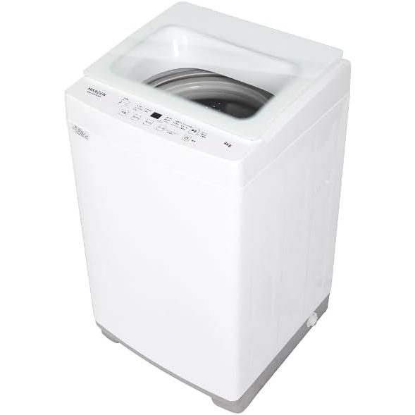 MAXZEN（マクスゼン） 全自動洗濯機 8kg 2-3人向け 簡単操作 予約機能