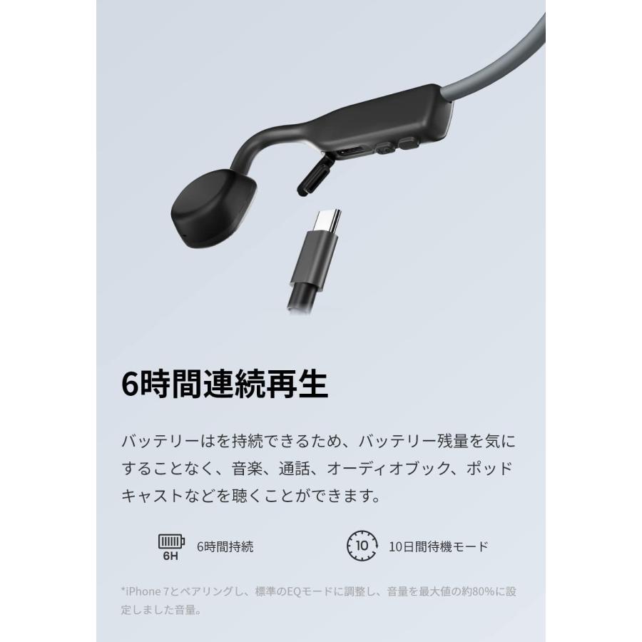 Shokz（ショックス） Bluetooth 5.1 SHOKZ OpenMove 骨伝導イヤホン