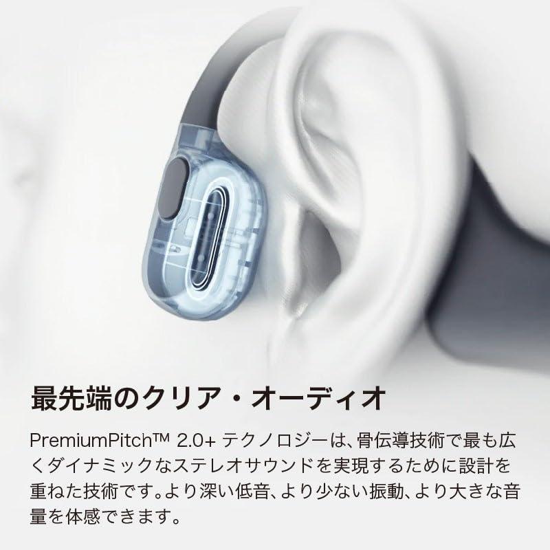 Shokz（ショックス） Shokz OpenRun レッド フリー S803RD : でんでん