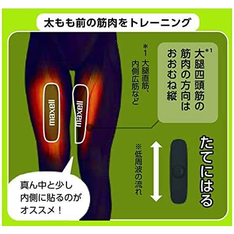 maxell（マクセル） もてケアEMS運動器 2極タイプ2個パック MXES