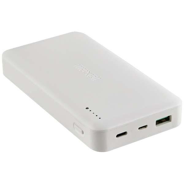 マクセル モバイルバッテリー PD18W対応 15000mAh 2口出力 （Type-C×1、USB-A×1）パススルー機能搭載 ホワイト MPC-CC15000PD(WH)｜ddshop｜04